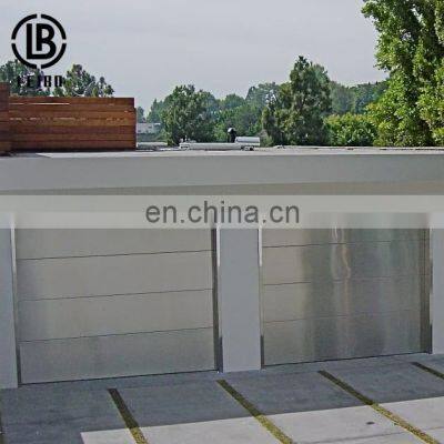 French High-grade Anti-theft Stainless Steel Garage Door is Suitable for Villas, Apartments and Other Places photo-3