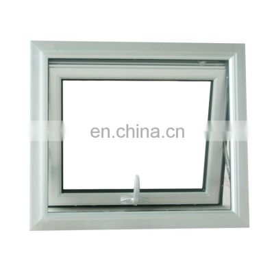 custom aluminium frame single side hung top-hung window price