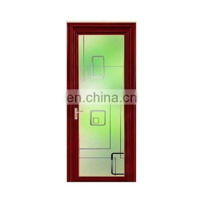 China Hot Sale Aluminum Bathroom Decoration Glass Door