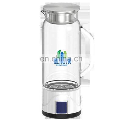 1L hydrogen water pitcher 1000ml glass hydrogen water cup big capacity hydrogen water bottle