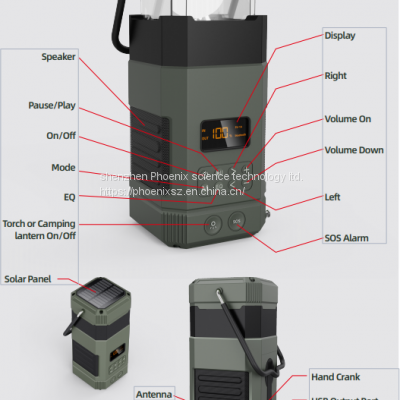 Solar Hand Crank Lanterns | Great for Camping, Hurricane Emergency Kits and Travel | As Seen on Shark Tank