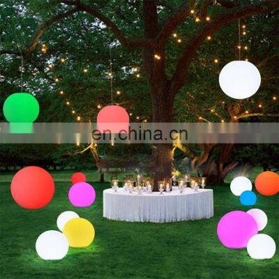 Garden Solar Light Ball/led Glow Swimming Pool Ball/outdoor Solar Plastic Led Ball Sphere Stone Light Lamp photo-3