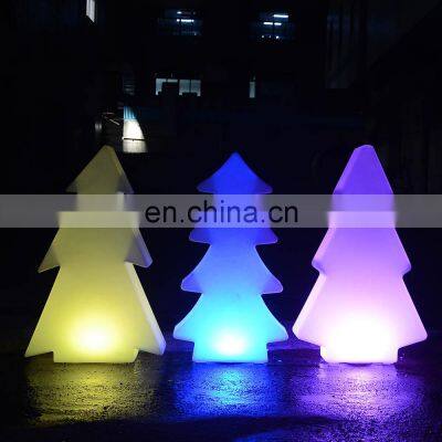 led lights star Christmas /Christmas lights decoration holiday rechargeable PE plastic led tree star snow led decor light