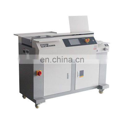 auto hardcover book binding machine commercial 320mm binding machine with cheap price