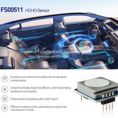 Accurate Home Decoration Gas Air Quality Sensor HCHO Electrochemical Module For Home Industrial CH2O Gas Monitor photo-5