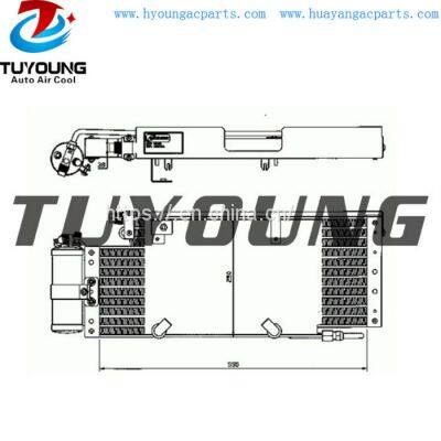 China manufacture auto air conditioning condensers 1356366 1342025