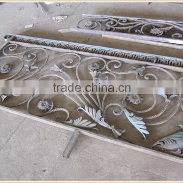 Iron balcony fence railing