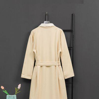 European Size Shell :Microfiber and Terry Lining Bathrobe ,SPA Bathrobe/OEM photo-3