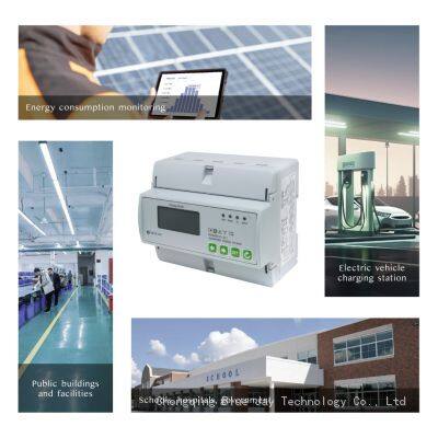 DEM-4M3C Three Phase KWH Electric Meter RS485 Din Rail Energy Meter With LCD Display photo-4