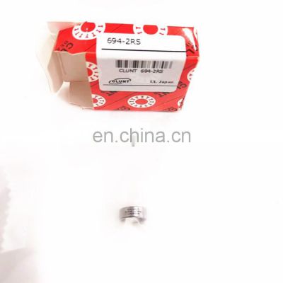 Good price CLUNT brand 4*11*4mm 694-2RS bearing 694-2RS deep groove ball bearing 694-2RS