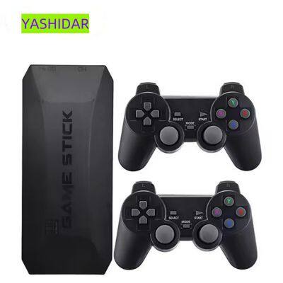 M16 Game Stick 4k Video Game Console 64gb Tv Retro Classic Gaming Box 2.4g Wireless Gamepad Tv Game Console For N64