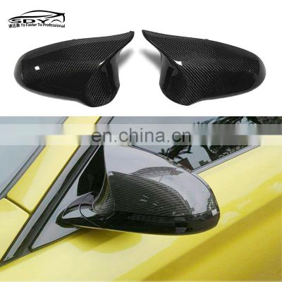 F80 F82 F83 F87 LHD Replacement Carbon Fiber Mirror Caps Side Mirror Housing Cover For the BMW  F87 M2 F80 M3 F82 F83  M4