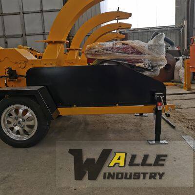 Electric/Diesel Drum Wood Chipper Machine Shredder Tree Branch Crusher photo-4