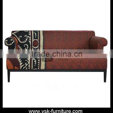 SF-068 Arabic Deisgn Hotel Furniture Modern Style Fabric Sofa