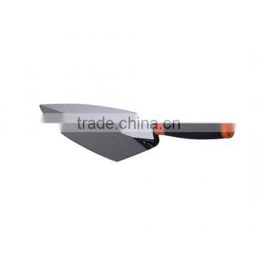 Carbon Steel Brick Trowel Plaster trowel cusp end bricklaying trowel with plastic handle