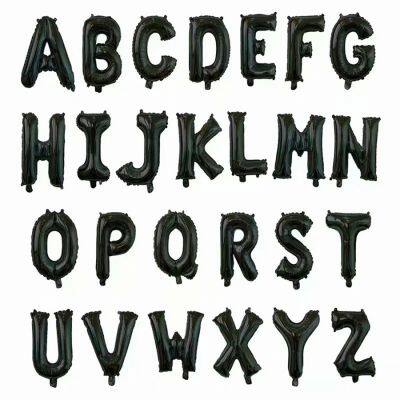 Wholesale 16 InchAmerican Format Foil A-Z Letter Shape Ballons Helium or Air Balloons for Party Decoration
