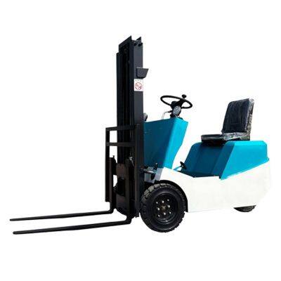 Warehouse Hydraulic Lifting Electric Forklift Mini Stacker photo-1