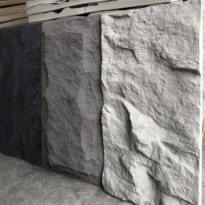 3D Wall Panel Board PU Stone Polyurethane Artificial Stone Lightweight Wall Faux Stone Free Modern Plastic Panels for Walls photo-2