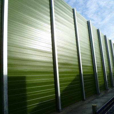 Coste de las paredes de barrera acústica para viviendas de 2 - 8 m. Barreras acústicas chinas para hogares con hoja de aluminio