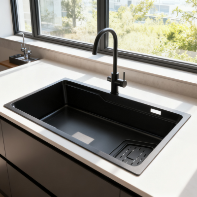 Home & Restaurant 304 Steel Sink - Complete Accessory Kit Included photo-4