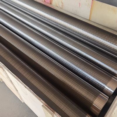 Wire Wrapped Screen Pipe – Slotted Liners, Stainless Steel Johnson Vee Wire Screen For Environmental Protection Industry photo-3