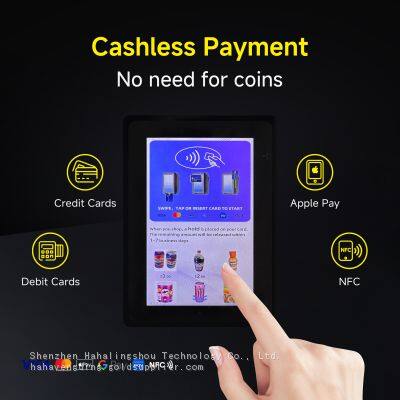 HAHA Smart AI Vending Machine With Card Reader, Combo Snack & Drink Machine, AI Visual Recognition & App Management photo-2