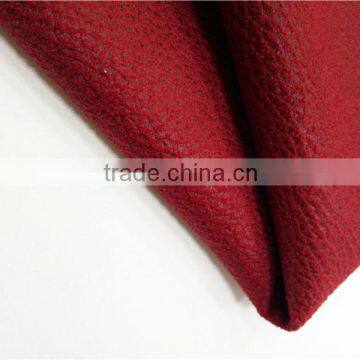 Most popular Low price Attractive Embossing leather 100%polyester fabric