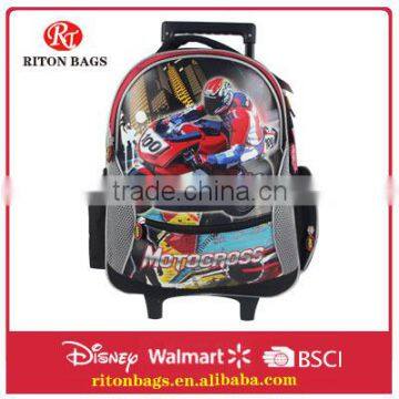 2016 New Style Motorcross Cool Trolley Bags For Boys