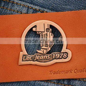 Cheap special small leather clothes patches