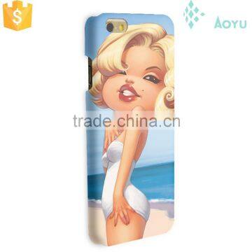 hot sale anti fouling pc plain phone cover