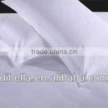 star hotel bedding fabric of 300tc pure cotton white