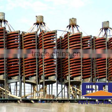 Popular in the world, best quality spiral chute for ore beneficiation industry with easy operation