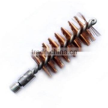 Aluminum Head Iron Twist Bronze Bristle Gun Cleaning Bore Brush