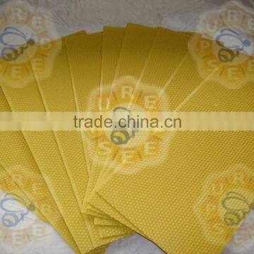 Purebees beekeeping equipment apis mellifera beeswax plastic foundation sheet