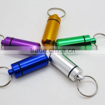 7 Color in Stock 48mm Long Metal Pill Storage Case Box Mini Bottle Cartridge photo-4