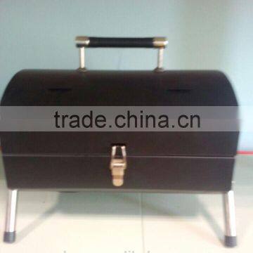 2016 popular double pan bbq charcoal grill