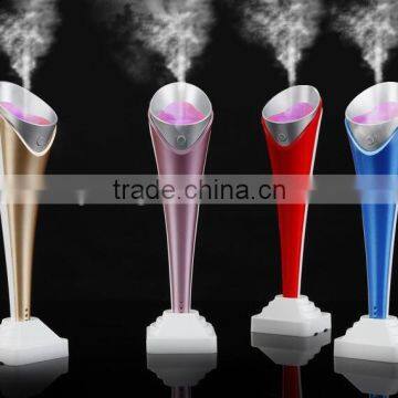 Creative torch Mini humidifier be easy to carry about With LED lamp