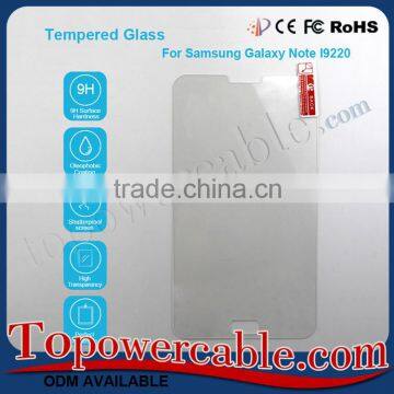 Bulk Buy From China Mobile Phone Tempered Glass Screen Protector for Samsung Galaxy Note i9220 N7000