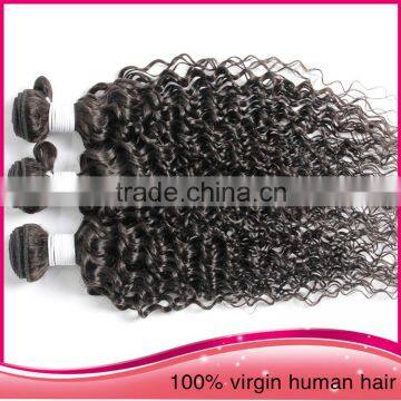 Hot Selling Sew In Human Hair Weave Ombre Hair Pure Brazilian Bouncy Curl Human Hair Weaving Cheap Virgin Brazilian Curly Hair photo-3