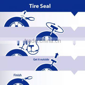 KRONYO Tyre Puncture Solution Cylinder Co2 Tire Repair Materials photo-4