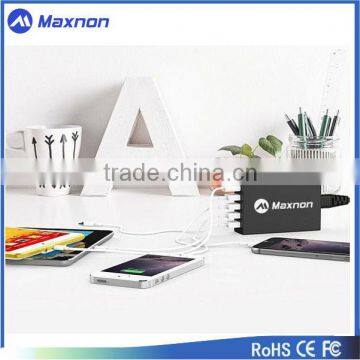 Portable Super Fast Mobile Phone Charger 40w 8A 5 Port Usb Charger PSE Certified Factory Direct Price Supplier's Choice