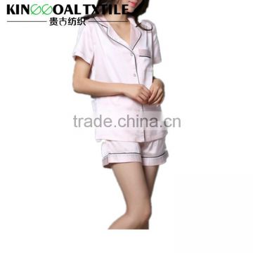 Sexy embroidery lace luxury 100% silk Women sexy sleepwear