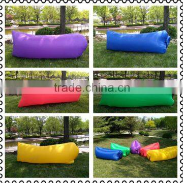 inflating air filling portable Fast Inflatable air Sofa Hangout Air Bed