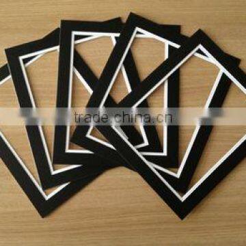 Pre-cut and Dark Color Matboard of Single or Double Layers for Home Decoration photo-5