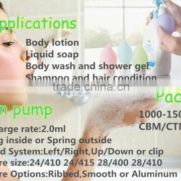 Chinese Supplier New Design Custom Color Dispenser Lotion Pump Soap Dispenser Pump Dosage 2.0ml for High Quality photo-2