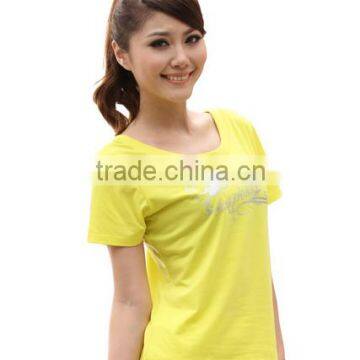 Short Sleeve Ladies Wholesale Custom t Shirt Printing photo-2