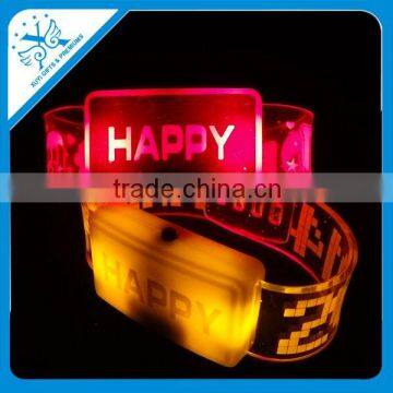 wholesale custom promotional glow led bracelet for sport