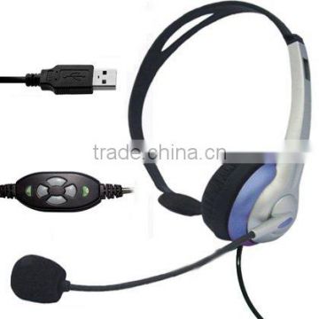 Stereo USB Headsets for computer PC business VOIP