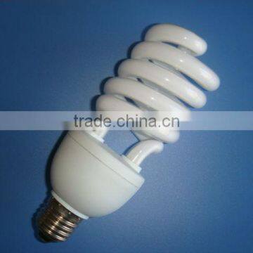 T3/T4 half spiral tube light 220-240V 35W E27 6500K CE/ROHS/ERP APROVE