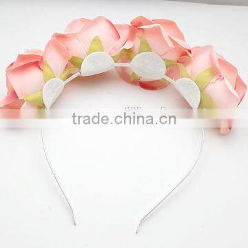 New style colorful flower floral garland headband H4080